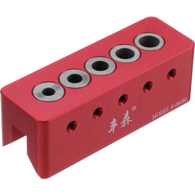 Drillpro 08480 6/7/8/9/10mm 90° Drill Straight Angle Guide Bit Doweling Jig Woodworking Tool