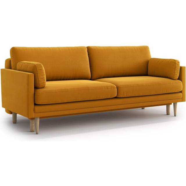 Jaquelin Clic Clac Sofa Bed - Riviera Golden (90cm H X 210cm W X 95cm D)