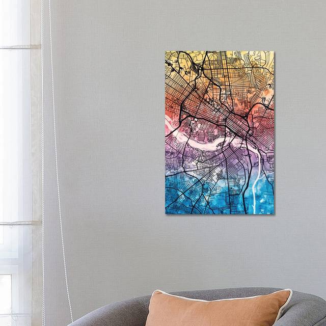 Give U Flowers by Mia Charro - Wrapped Canvas Art Prints (66.04 cm H x 45.72 cm W x 1.91 cm D)