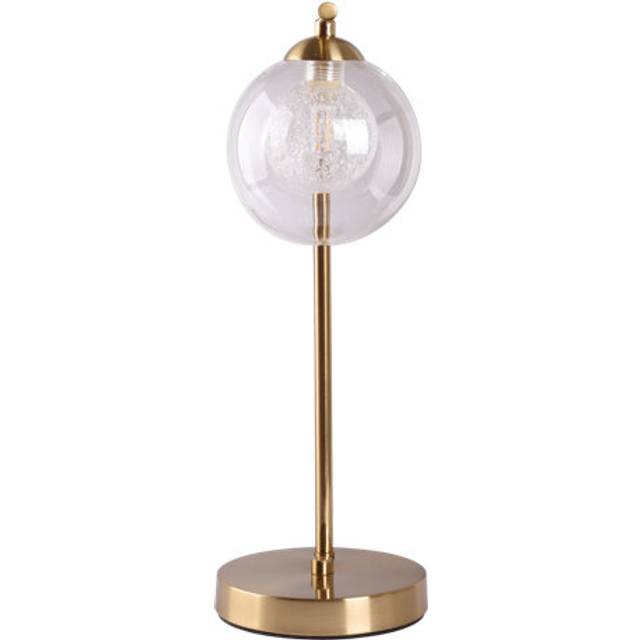 Brass Desk Lamp (40cm H X 19cm W X 19cm D)