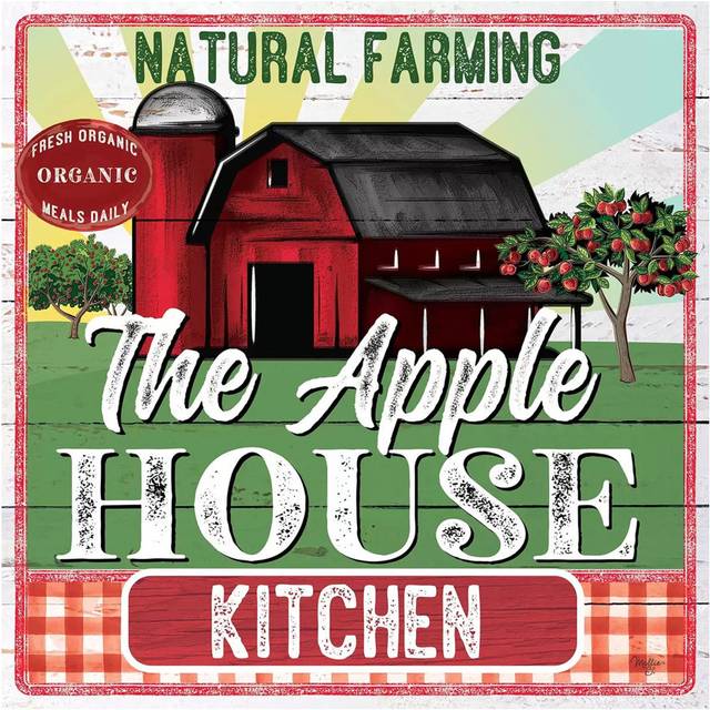 The Apple House Kitchen by Mollie B. - Wrapped Canvas Art Prints (45.72 cm H x 45.72 cm W x 1.91 cm D)