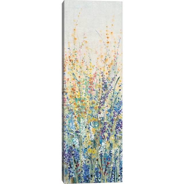 Wildflower Panel I by Timothy O&#39; Toole - Wrapped Canvas Painting (183cm H x 61cm W x 3.8cm D)