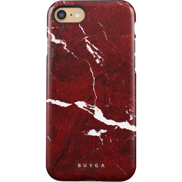 Iconic Red Ruby - Marble iPhone SE (2020) Case, Tough