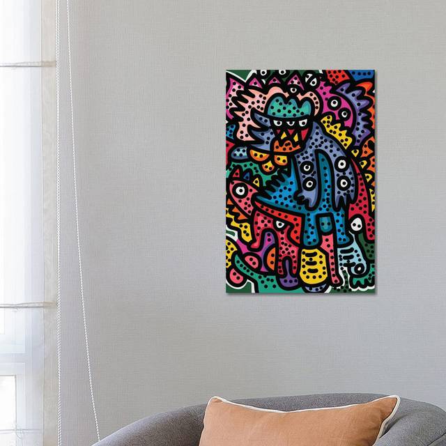 Cool Party by Emmanuel Signorino - Wrapped Canvas Gallery-Wrapped Canvas GiclÃ©e (66.04cm H x 45.72cm W x 1.905cm D)