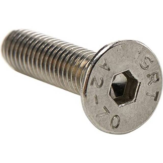 A2 Stainless Steel Socket Countersunk Screw Allen Key Bolts M5 5mm x 20mm (Pack of 25)
