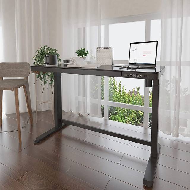 Electric Standing Desk With Adjustable Height Memory