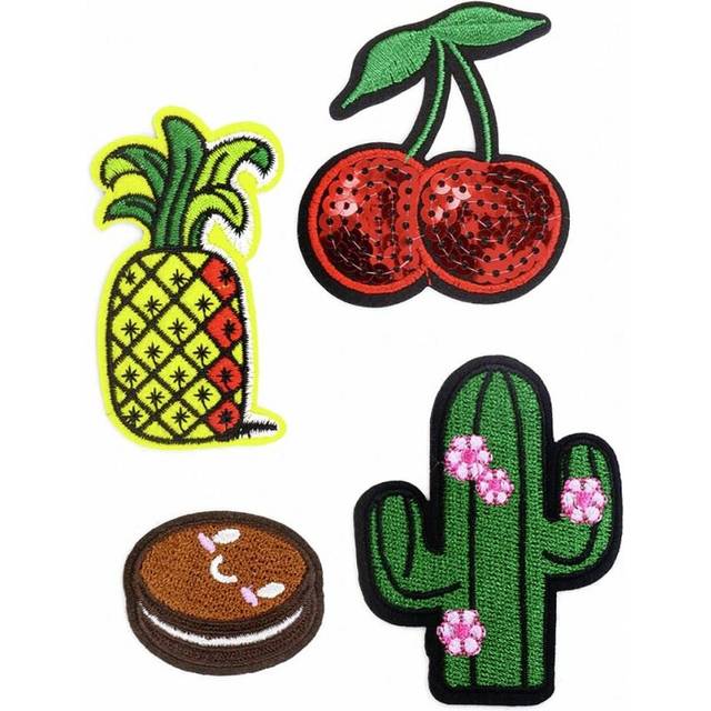 Stephanoise Cactus Iron On Patch Motif