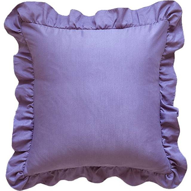 Vintage ruffled pillowcase, luxurious envelope closure style, available in a variety of colors