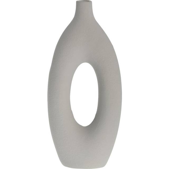 Lene Bjerre Catia vas 33 cm Silvergrå - Grå