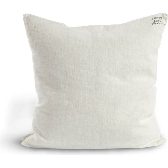 Lovely Linen - Kuddfodral Lovely i tvättat lin - Vit