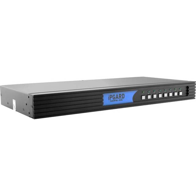 Black Box Niap 3.0 Secure Kvm Switch - 4k Dp Usb 8-port