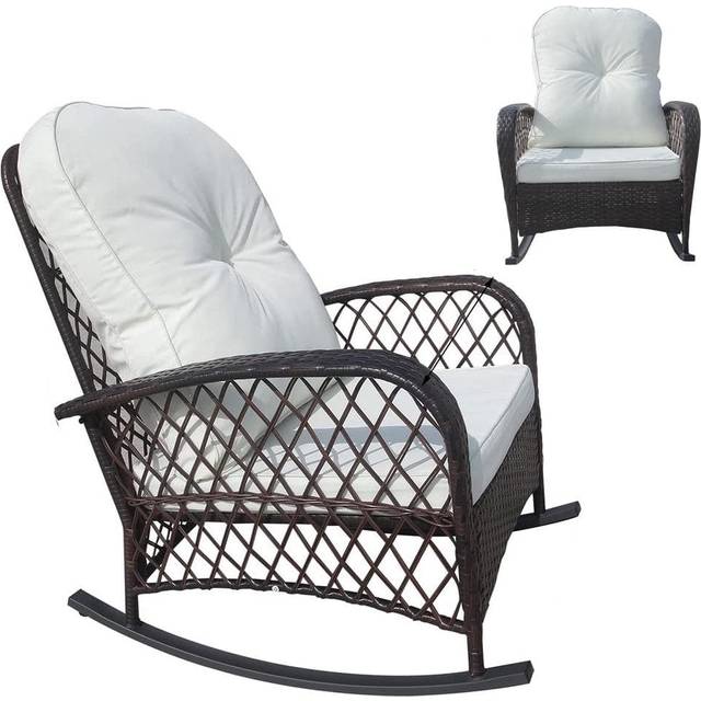 Furniture One 2 Seater Leather Effect Rattan Garden Lounge Set - Yellow - Wilko