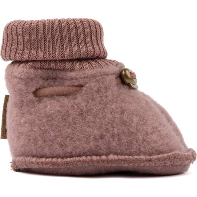 Mikk-line ull-babystrumpor, Burlwood, 50-56