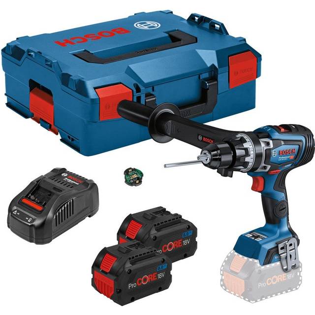 Gsb 18V-150 c 18V Biturbo Brushless Combi Drill Driver With 2x 8Ah Batteries - Bosch