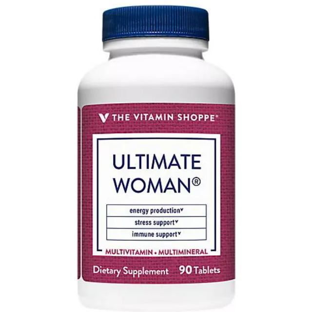 The Vitamin Shoppe  Ultimate Woman®  Multivitamin & Multimineral  90 Tablets