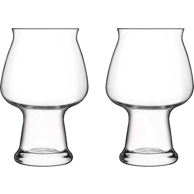Birrateque Ölglas cider 2 st från Luigi Bormioli - Klar färg - son.hyx® krystalinglas