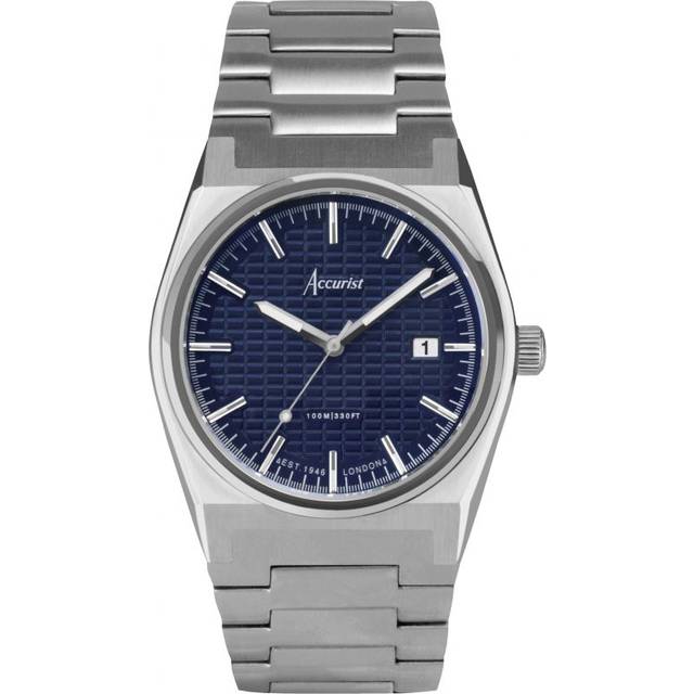 Accurist Origin 41mm Men's Blue Dial Bracelet Watch
