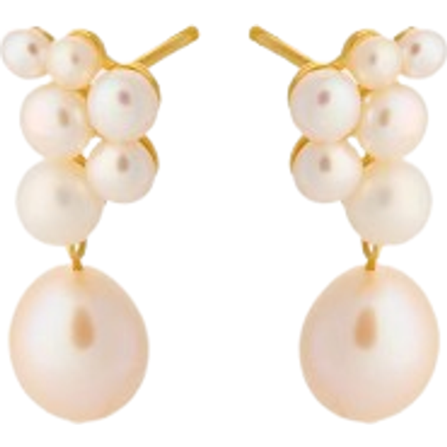 Pernille Corydon Ocean Treasure Earsticks - Gold/Pearl