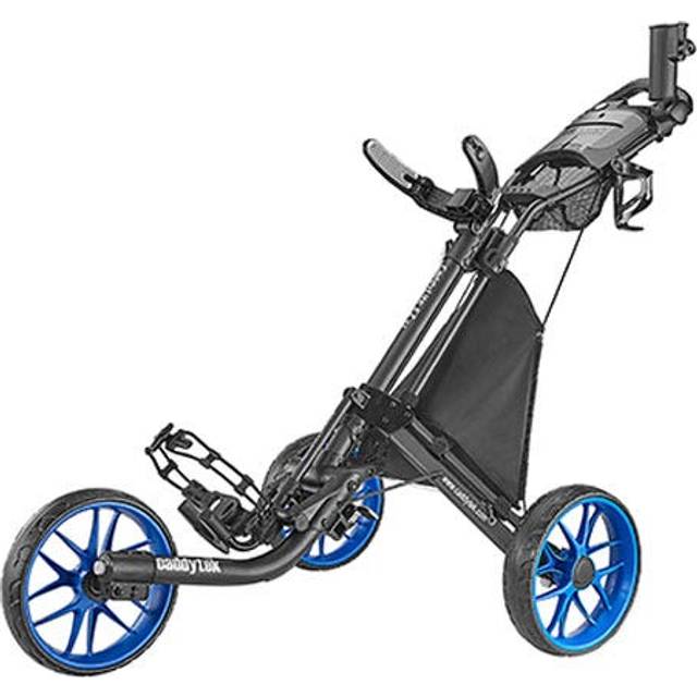Caddytek EZ TOUR Quickfold- 3 Wheel Golf Trolley - Lime Green