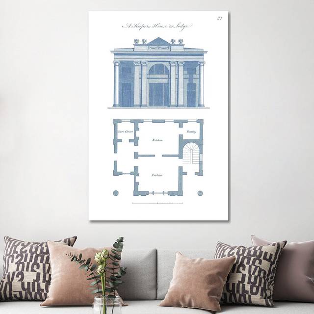 Garden Structures IV by Vision Studio - Wrapped Canvas Art Prints (152.5 cm H x 101.5 cm W)
