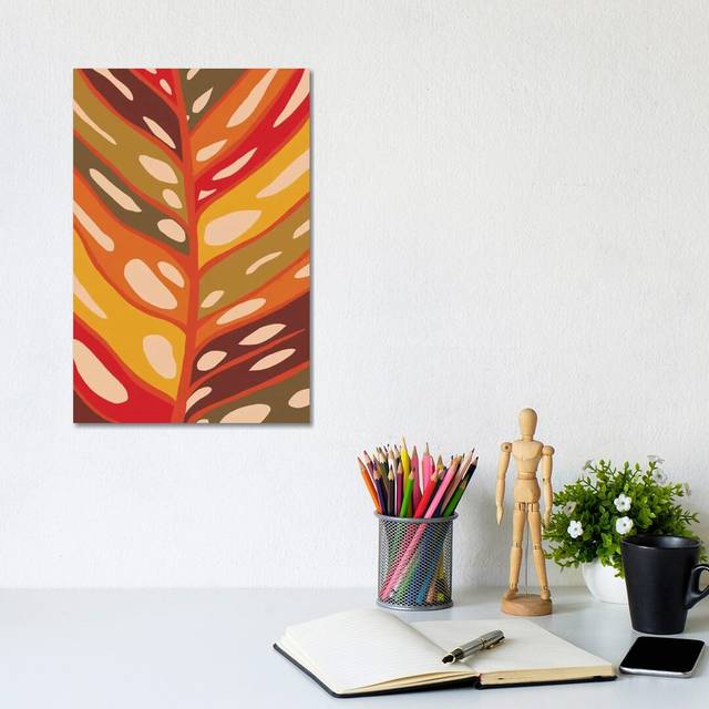 Monstera Deliciosa II by Alisa Galitsyna - Wrapped Canvas Graphic Art (20.32 cm H x 30.48 cm W)