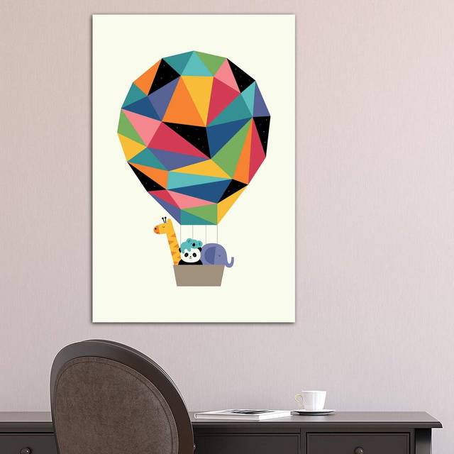Fly High Together by Andy Westface - Wrapped Canvas Graphic Art Print (101.6 cm H x 66.04 cm W x 1.91 cm D)