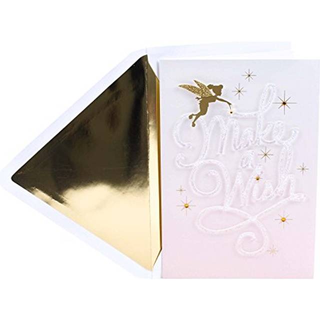 Hallmark Signature Birthday Card (Disney Tinkerbell)