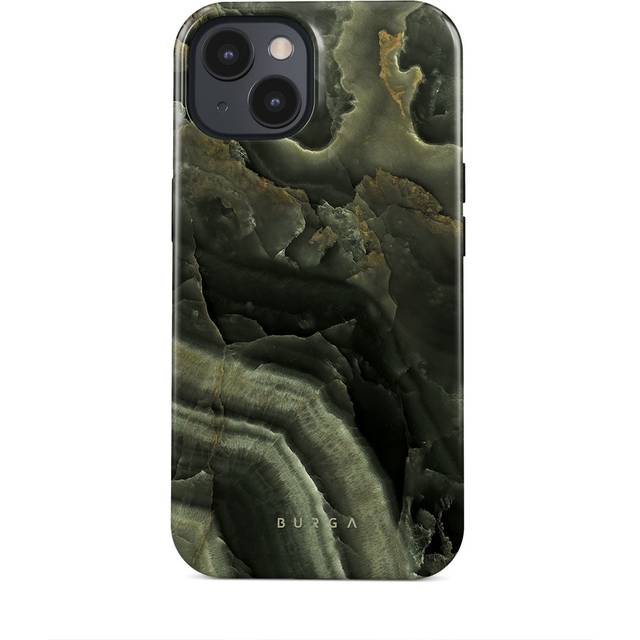 Misty Forest - Green Marble iPhone 14 Plus Case, Tough (MagSafe) / N/A