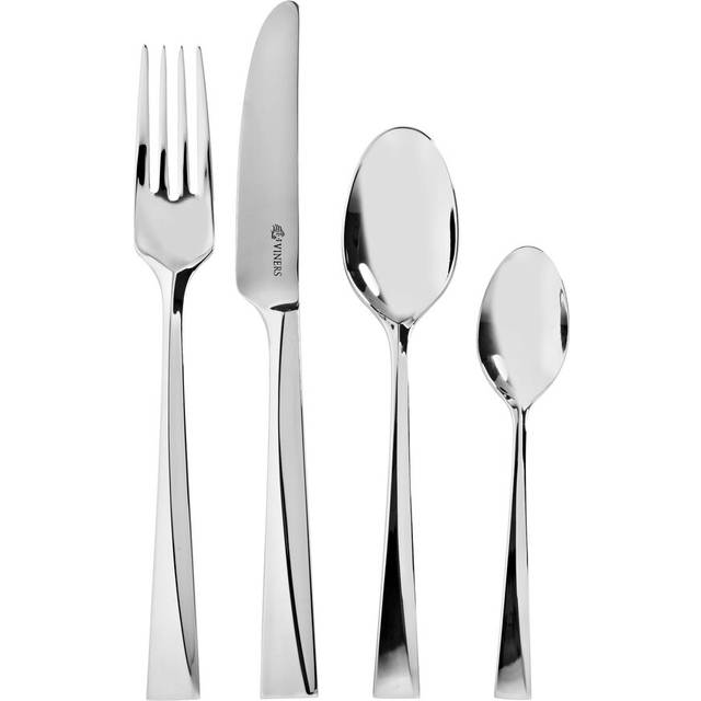 Viners Mayfair 16 Piece 18/10 Stainless Steel Cutlery Set, Service for 4 - Silver (16)