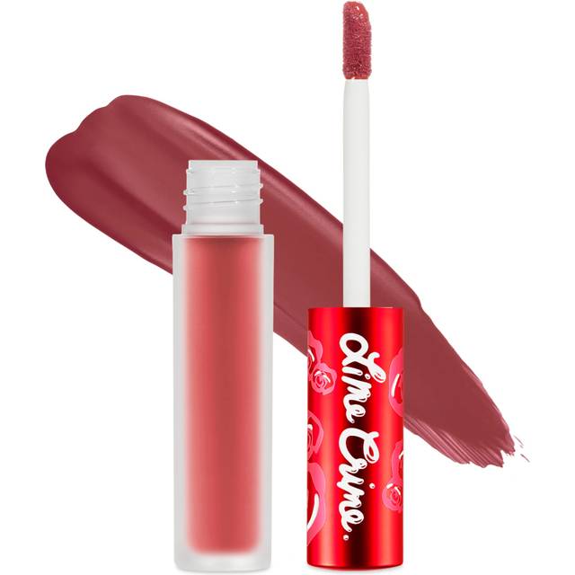 Lime Crime Velvetines Liquid Matte Lipstick  Riot (Red Brown) - Bold  Long Lasting Shades & Lip Lining - Stellar Color & High Comfort for All-Day Wear
