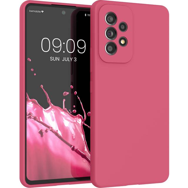 Silicone case for samsung galaxy a53 5g - tpu rubberized cover