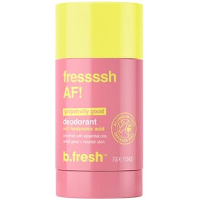b.fresh, deodorant, containing hyaluronic acid, grapefruit flavor, 75g (2.64oz)
