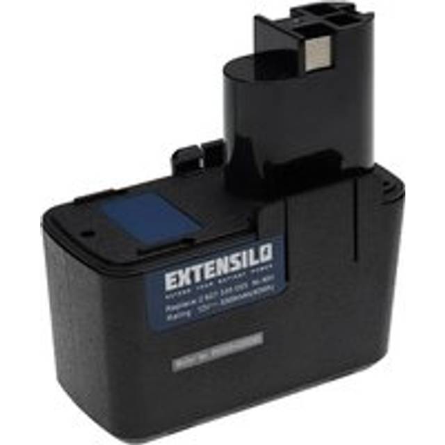 Extensilo - Battery Replacement for Bosch 2 607 335 185, 2 607 335 243, 2 607 335 244, 2 607 335 250 for Electric Power Tools (3300 mAh, NiMH, 12 v)
