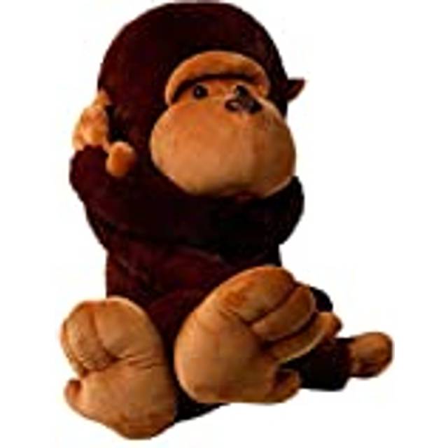YunNasi Giant Cuddly Plush Monkey Toys Large Animal Teddy Doll Gift for Children Girlfriends,XXL 110cm/43 Inches