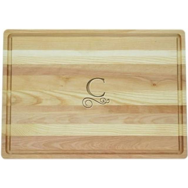 Master Collection Wooden Cutting Board Large-Pi-Flourish-B