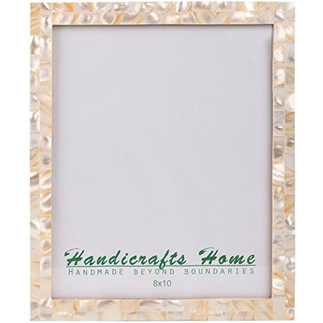 Handicrafts Home 8x10 Picture Frames - Vintage Style Wall Hanging & Desk Decor - Farmhouse Photo Frames Ideal for Living Room Office & Home Decor Pict