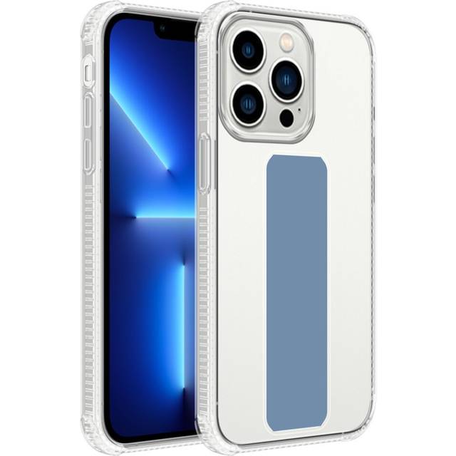 (LIGHT BLUE) Cadorabo Case for Apple iPhone 12 PRO MAX Protective Cover made of flexible TPU Etui silicone with holder and stand function