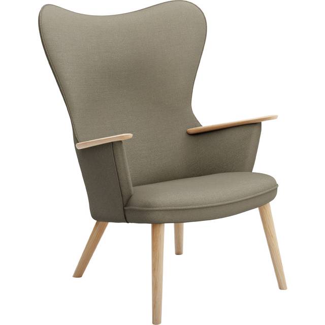 Carl Hansen - CH78 Fåtölj, Klarlackad Ek, Tyggrupp 3 Fiord 0271 - Fåtöljer - Hans J. Wegner