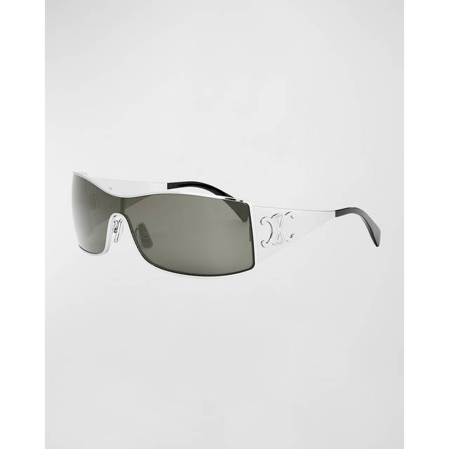 Triomphe Sunglasses Silver Grey Lenses