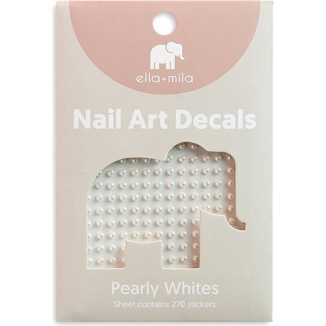 ella+mila - Nail Art Decal - Pearly Whites