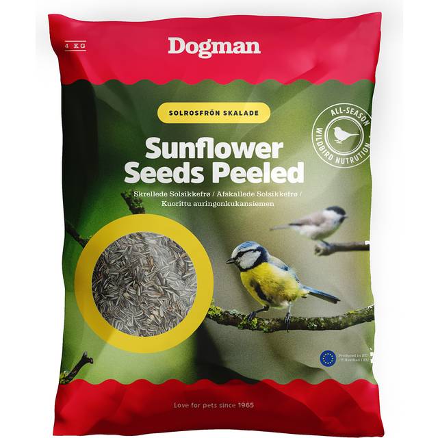Skalade Solrosfrön 4kg