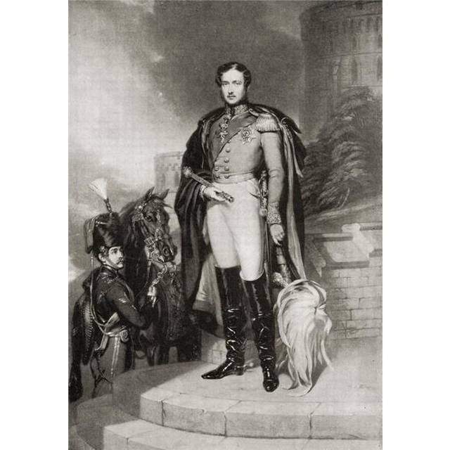 Albert Prince Consort of Great Britain & Ireland Original Name Francis Albert Augustus Charles Emmanuel Prince of Sa 1 Poster Print, 12 x 18