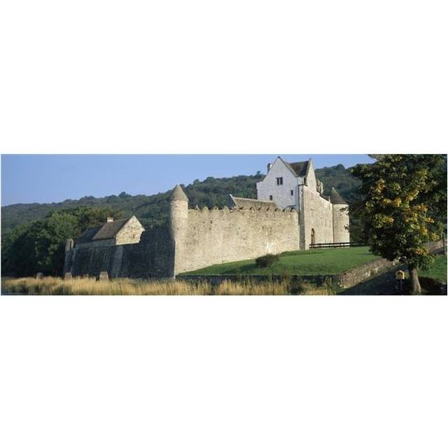Parkes Castle Co Sligo Ireland - Panoramic View of Parkes Castle Poster Print, Large - 44 x 14