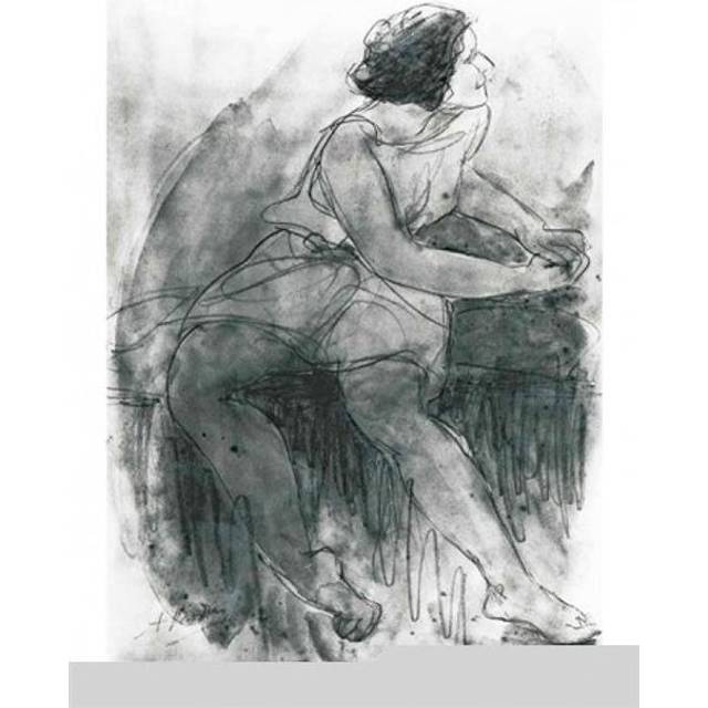 Isadora Duncan Poster Print by Auguste Rodin - 18 x 24 in.