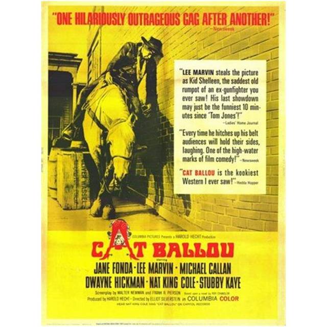 Cat Ballou Movie Poster - 11 x 17 in.