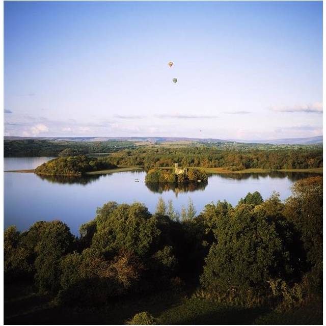 Castleisland Lough Key Forest Park Boyle Co Roscommon Ireland Poster Print by The Irish Image Collection, 24 x 24 - Large