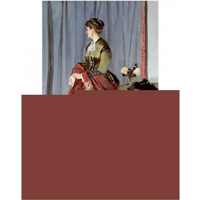 Portrait of Madame Louis Joachim Gaudibert 1868 Poster Print by Claude Monet - 18 x 24 in.