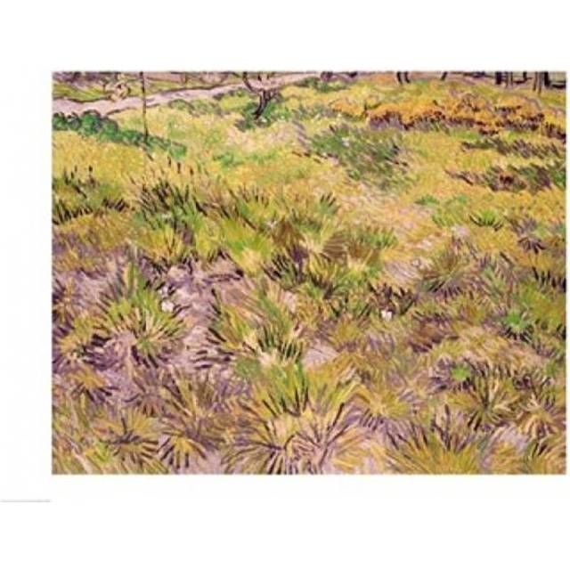 Meadow with Butterflies 1890 Poster Print by Vincent Van Gogh - 24 x 18 in.