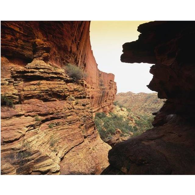 Kings Canyon - Northern Territory Australia Poster Print - 17 x 13 in.