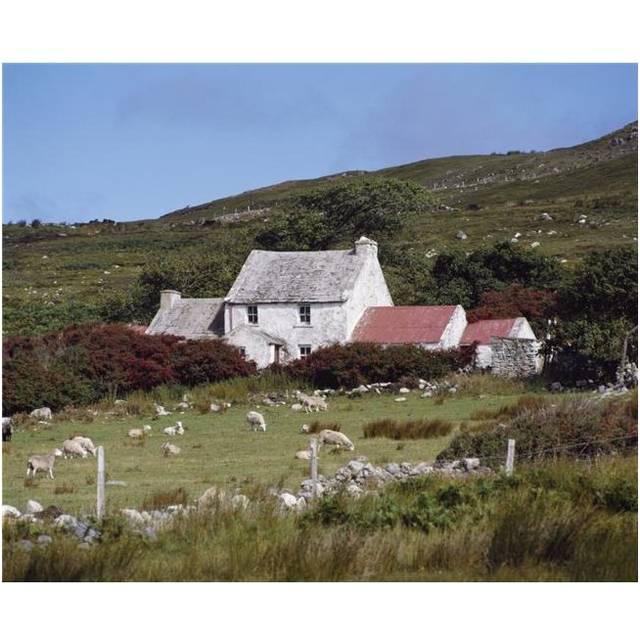 Cottage Ireland Poster Print by The Irish Image Collection, 16 x 13